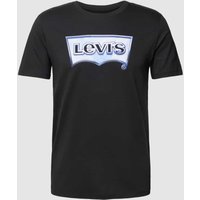 Levi's® T-Shirt mit Label-Print in Weiss, Größe L von Levi's®