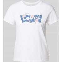 Levi's® T-Shirt mit Label-Print in Weiss, Größe M von Levi's®