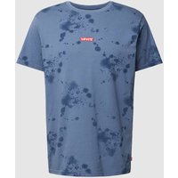 Levi's® T-Shirt mit Label-Stitching Modell 'RELAXED BABY TAB' in Dunkelblau, Größe L von Levi's®