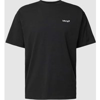 Levi's® T-Shirt mit Label-Stitching in Black, Größe M von Levi's®