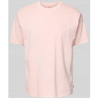 Levi's® T-Shirt mit Label-Stitching in Rose, Größe XL von Levi's®