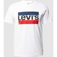 Levi's® T-Shirt mit Logo-Print in Weiss, Größe S von Levi's®