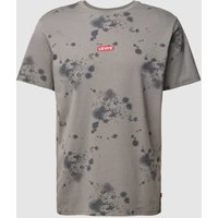 Levi's® T-Shirt mit Logo-Stitching in Anthrazit, Größe L von Levi's®