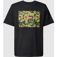 Levi's® T-Shirt mit Rundhalsausschnitt in Black, Größe L von Levi's®