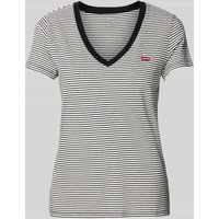 Levi's® T-Shirt mit V-Ausschnitt in Black, Größe XS von Levi's®