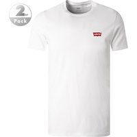 Levi's® Herren T-Shirts grau Baumwolle meliert von Levi's®