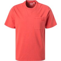 Levi's® Herren T-Shirt rot Baumwolle von Levi's®