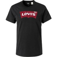 Levi's® Herren T-Shirt schwarz Baumwolle von Levi's®