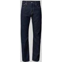 Levi's® Tapered Fit Jeans mit Stretch-Anteil Modell '502™' in Dunkelblau, Größe 31/32 von Levi's®
