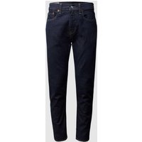 Levi's® Tapered Fit Jeans mit Stretch-Anteil Modell "502 ROCK COD" in Dunkelblau, Größe 36/32 von Levi's®