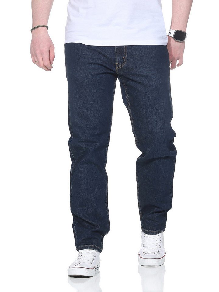 Levi's® Tapered-fit-Jeans Herren Jeans 502™ LEVI'S TAPER Hose robuster Stoff, Stretch Stylisch 5-Pocket-Style von Levi's®