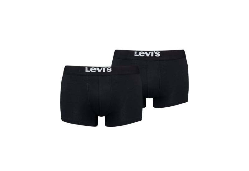 Levi's® Trunk LEVIS MEN SOLID BASIC TRUNK ORG CO 2P (Packung, 2er Pack) mit breitem Logobund von Levi's®