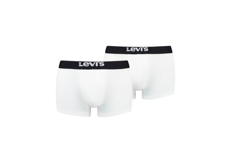 Levi's® Trunk LEVIS MEN SOLID BASIC TRUNK ORG CO 2P (Packung, 2er Pack) mit breitem Logobund von Levi's®