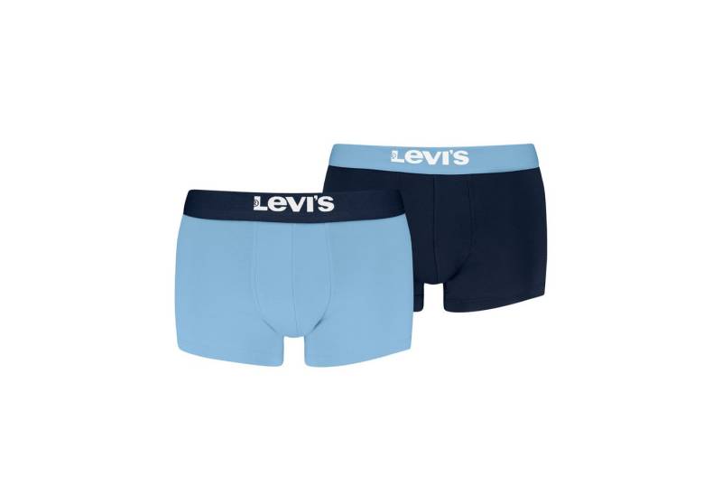 Levi's® Boxershorts LEVIS MEN PL SPW LOGO BOXER BRIEF ORG 2P (2er Pack) mit breitem Logobund von Levi's®