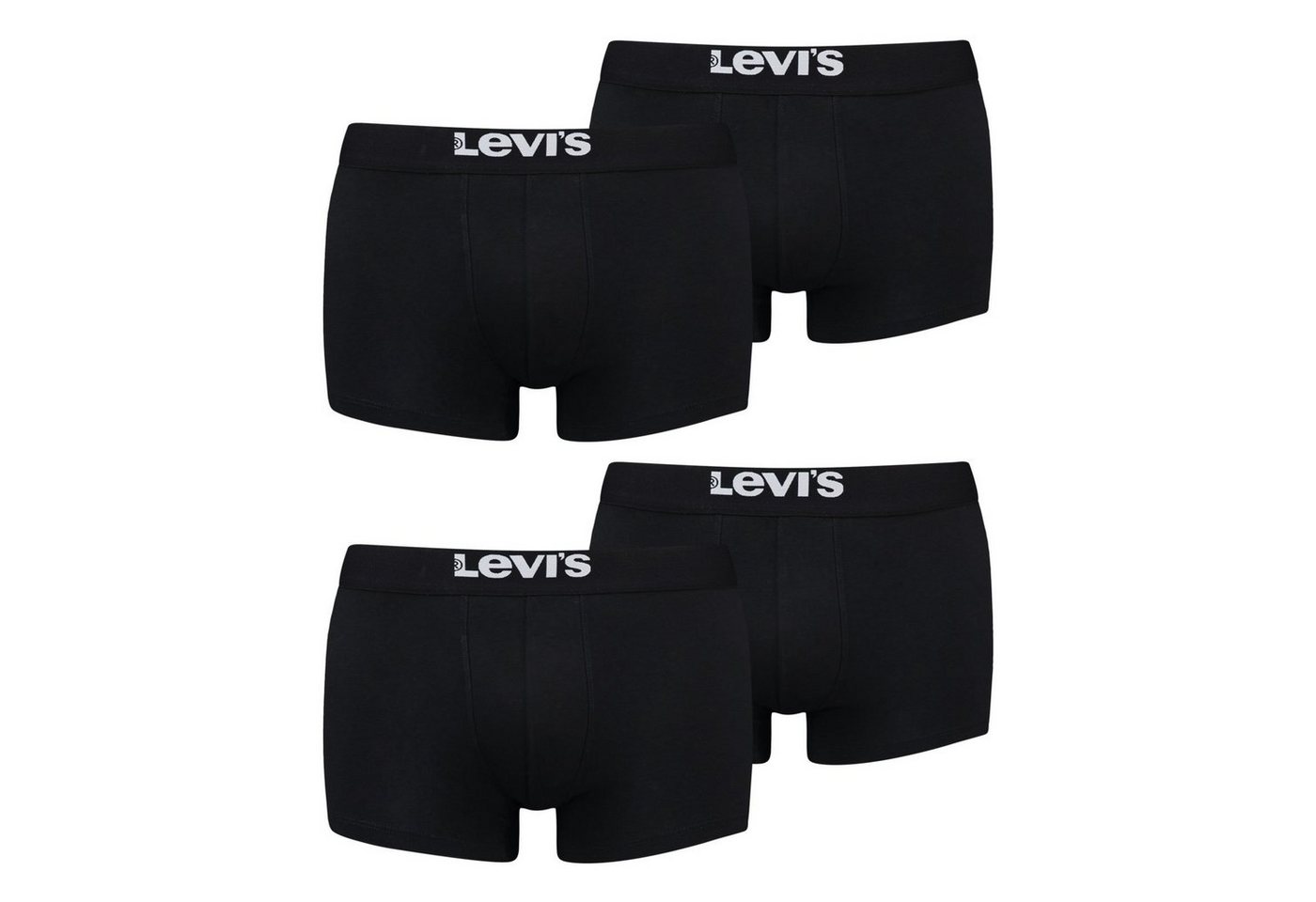Levi's® Trunk Super Soft Cotton Stretch (4-St) mit Markenlogo am Bund von Levi's®