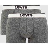 Levi's® Trunks im 2er-Pack in Dunkelgrau Melange, Größe M von Levi's®