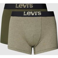 Levi's® Trunks mit Label-Stitching in Oliv, Größe L von Levi's®