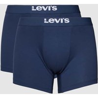 Levi's® Trunks mit Label-Detail Modell 'SOLID BASIC' in Dunkelblau, Größe XXL von Levi's®