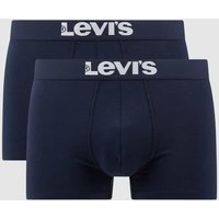 Levi's® Trunks mit Logo-Bund im 2er-Pack in Dunkelblau, Größe S von Levi's®