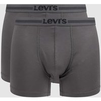 Levi's® Trunks mit Stretch-Anteil im 2er-Pack in Anthrazit, Größe M von Levi's®