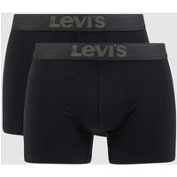 Levi's® Trunks mit Stretch-Anteil im 2er-Pack in Black, Größe L von Levi's®