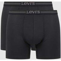 Levi's® Trunks mit Stretch-Anteil im 2er-Pack in Black, Größe S von Levi's®