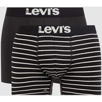 Levi's® Trunks mit Stretch-Anteil im 2er-Pack in Black, Größe XXL von Levi's®
