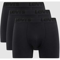 Levi's® Trunks mit Stretch-Anteil im 3er-Pack in Black, Größe L von Levi's®
