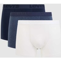 Levi's® Trunks mit Stretch-Anteil im 3er-Pack in Blau, Größe L von Levi's®