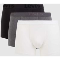 Levi's® Trunks mit Stretch-Anteil im 3er-Pack in Mittelgrau Melange, Größe L von Levi's®