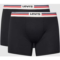Levi's® Trunks mit elastischem Logo-Bund in Black, Größe XXL von Levi's®