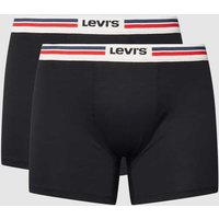 Levi's® Trunks mit elastischem Logo-Bund in Black, Größe M von Levi's®