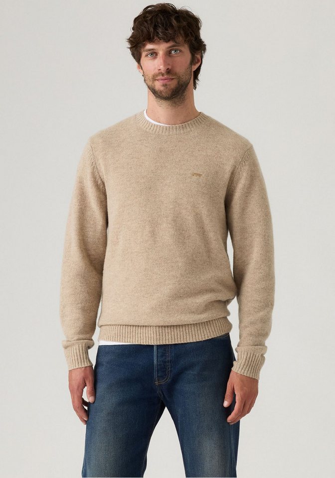 Levi's® Wollpullover ORIGINAL HM SWEATER in klassischer Rundhalsform von Levi's®