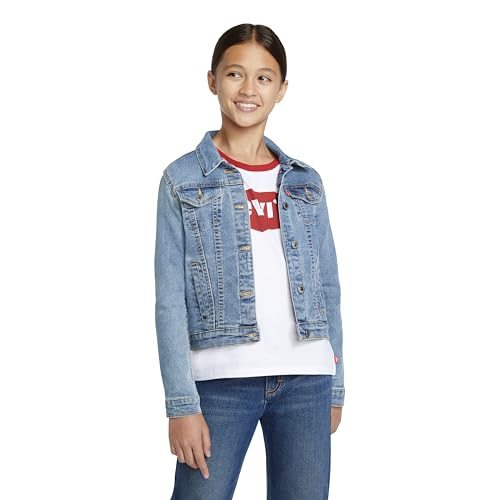 Levi's Kids Stretch trucker jacket Mädchen Matter Of Fact 10 Jahre von Levi's