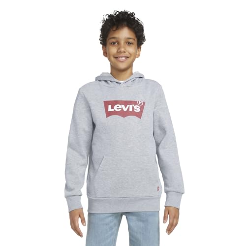 Levi's Kids batwing screenprint hoodie Jungen Grey Heather 2 Jahre von Levi's