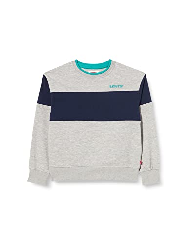 Levi's Kids clrblck crewneck swtshirt Jungen Grey Heather 10 Jahre von Levi's