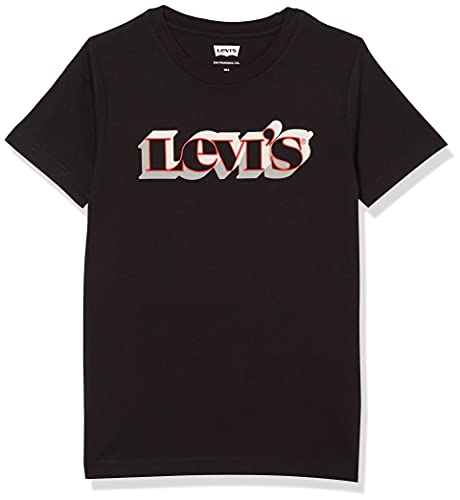 Levi's Kids short slv graphic te shirt Jungen Schwarz 16 Jahre von Levi's