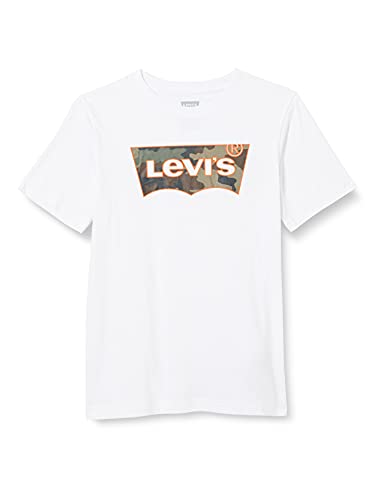 Levi's Kids short slv graphic te shirt Jungen Weiß 12 Jahre von Levi's