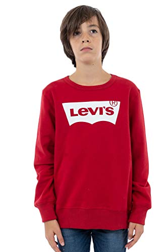 Levi's Kids -batwing crewneck sweatshirt Jungen Levis Red/ White 10 Jahre von Levi's