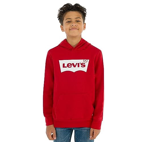 Levi's Kids batwing screenprint hoodie Jungen Levis Red/ White 5 Jahre von Levi's