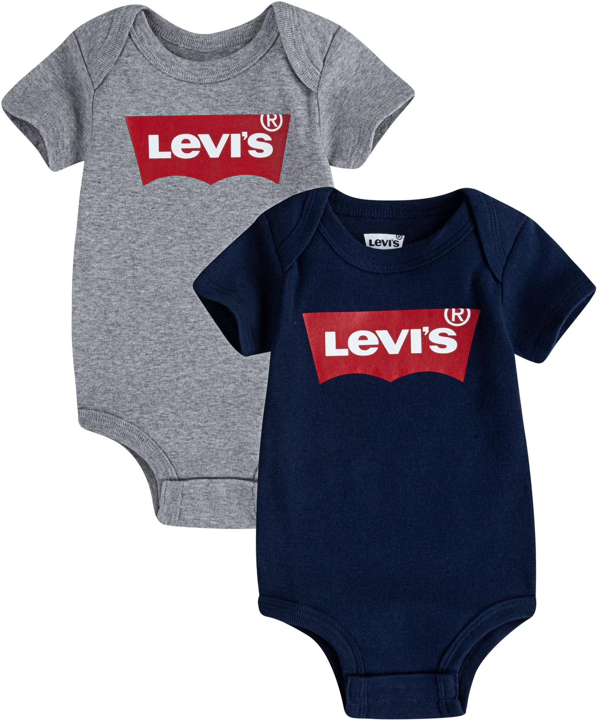 Levis Kids Kurzarmbody "BATWING 2PK BODYSUIT", (2 tlg.), UNISEX von Levi's Kids