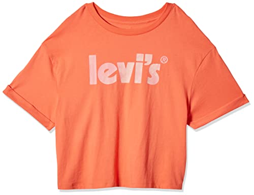 Levi's Kids meet & greet rolled sleeve Mädchen Hot Coral 12 Jahre von Levi's