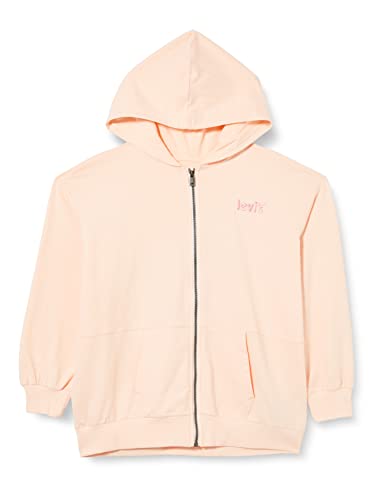 Levi's Kids oversized zip up hoodie Mädchen Pale Peach 12 Jahre von Levi's