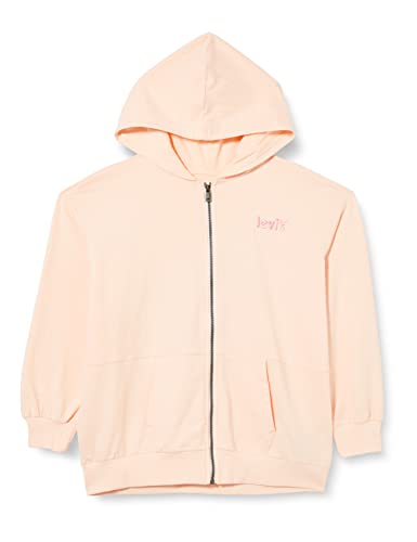 Levi's Kids oversized zip up hoodie Mädchen Pale Peach 14 Jahre von Levi's