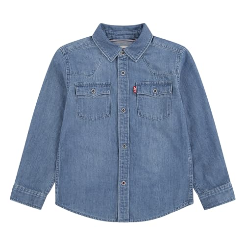 Levi's Kids barstow western shirt Jungen Vintage Stone 8 Jahre von Levi's