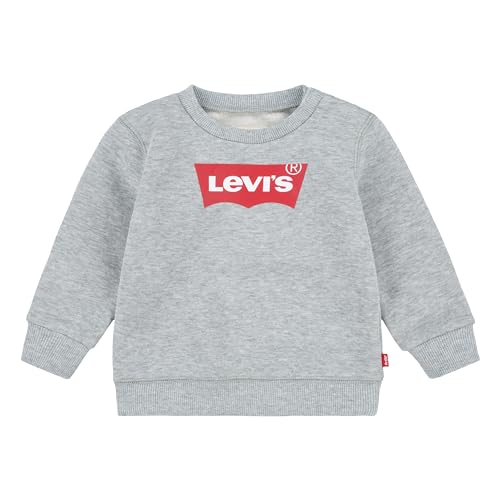 Levi's Kids Batwing crewneck sweatshirt Baby Jungen Grey Heather 3 Monate von Levi's