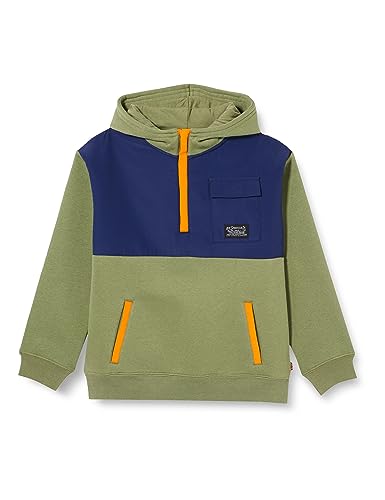 Levi's Kids Lvb utility colorblock 1/4 zip Jungen Green Olivine 3 Jahre von Levi's Kids