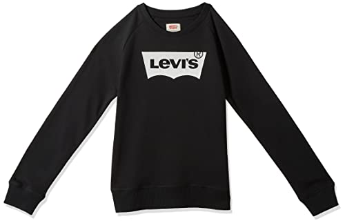 Levi's Kids Lvg key item logo crew Mädchen Black 8 Jahre von Levi's