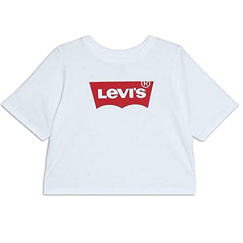 Levi's Kids light bright cropped top Mädchen Weiß 8 Jahre von Levi's