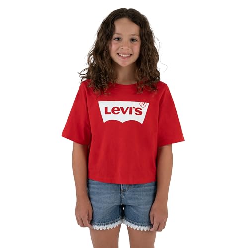 Levi's Kids light bright cropped top Mädchen Super Red 10 Jahre von Levi's